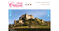 Desktop Screenshot of castlesinsouthernburgundy.com